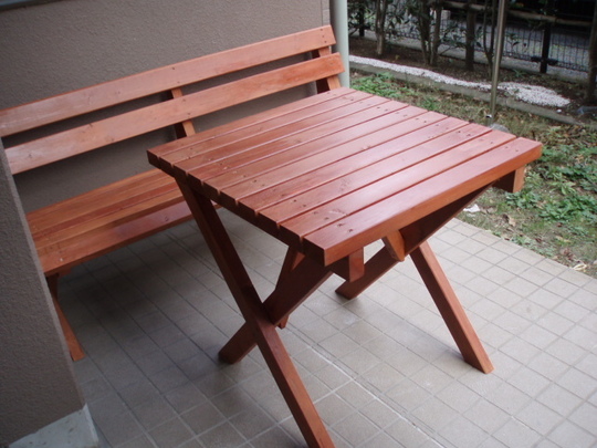 吉町マンションベンチ