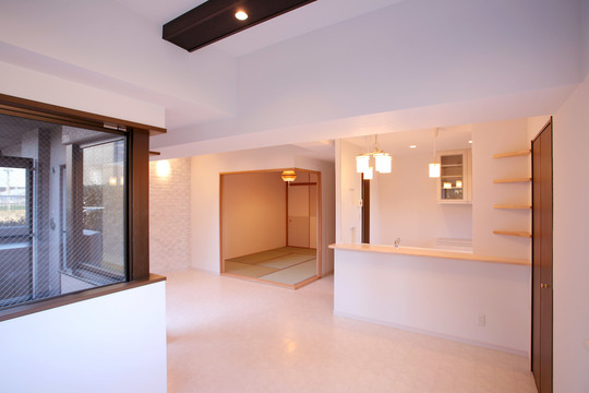 吉町完成リビング